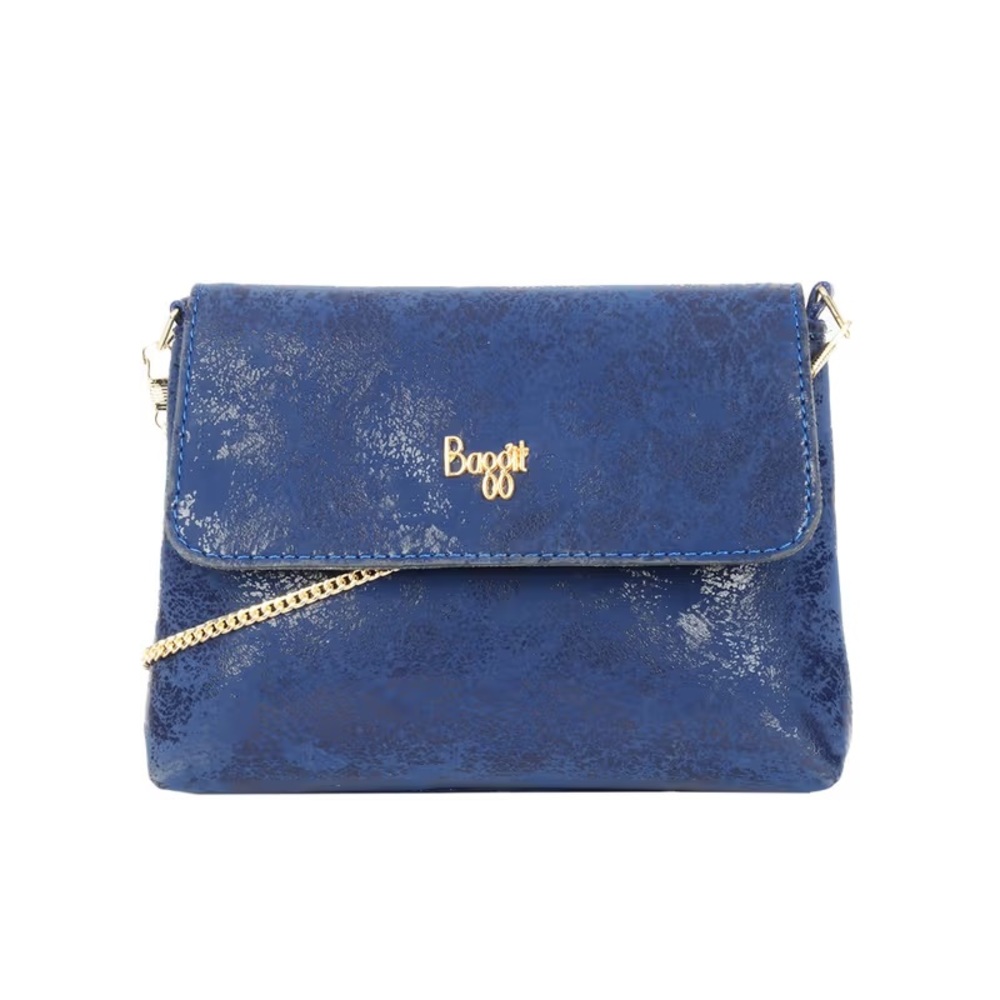 Baggit Nappa XX-Small Blue Clutch